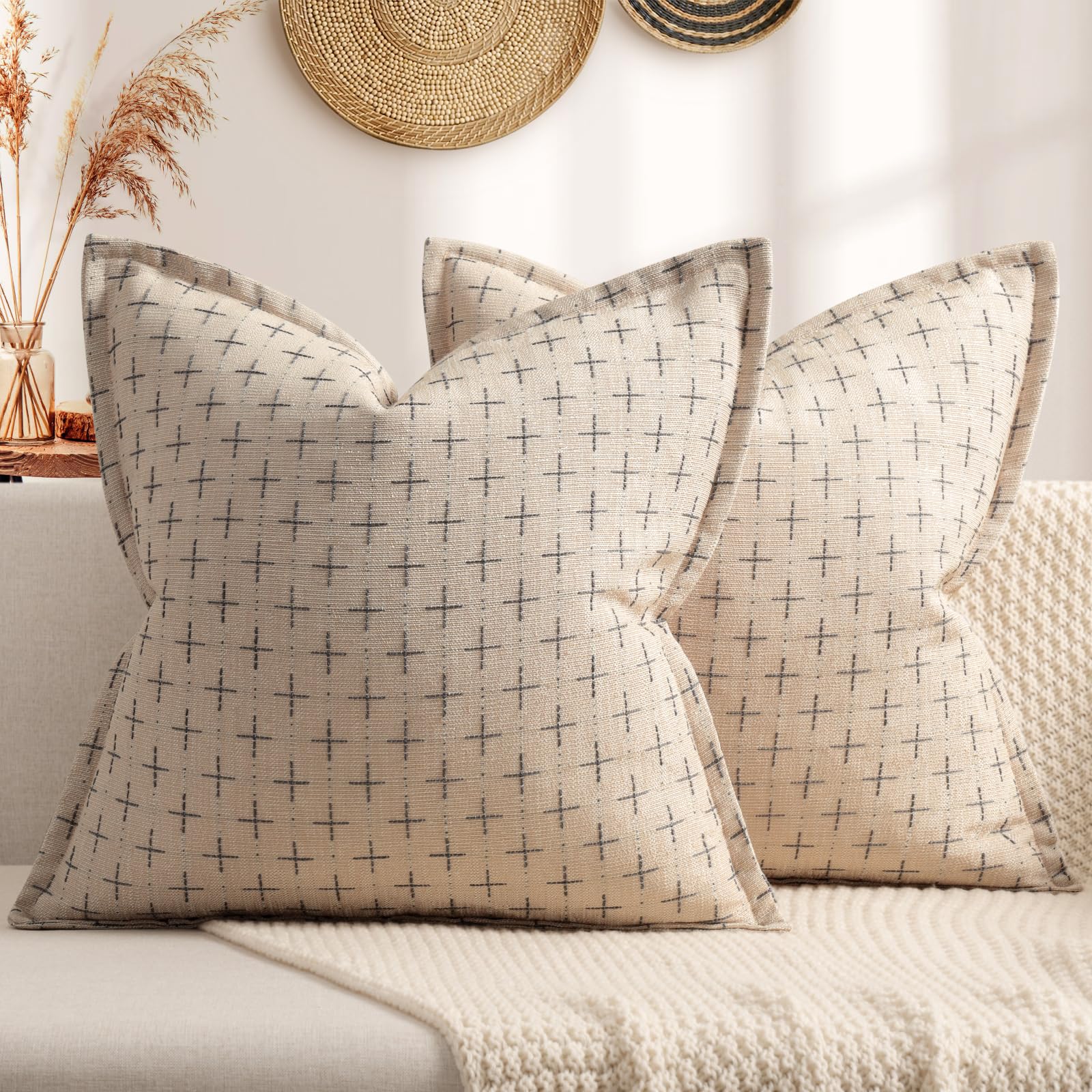 DOPPELGANGER - コス Amazon.com: ZWJD Pillow Covers 26x26 Set of 2 Soft Polyester